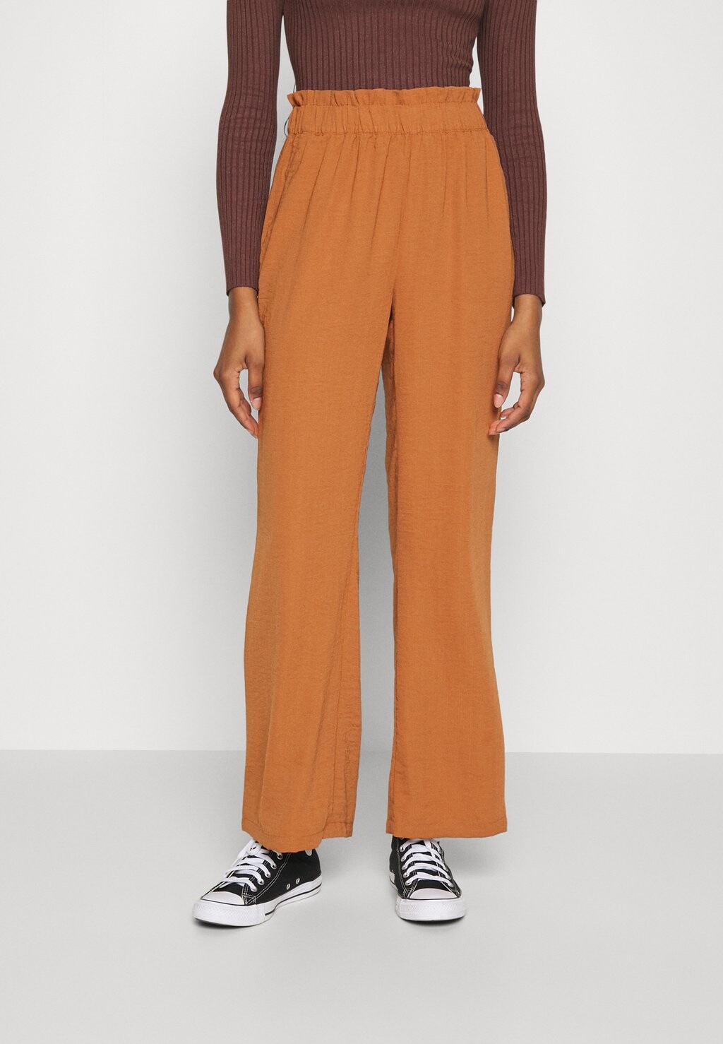 

Брюки JDY Wide Pants, коричневый сахар