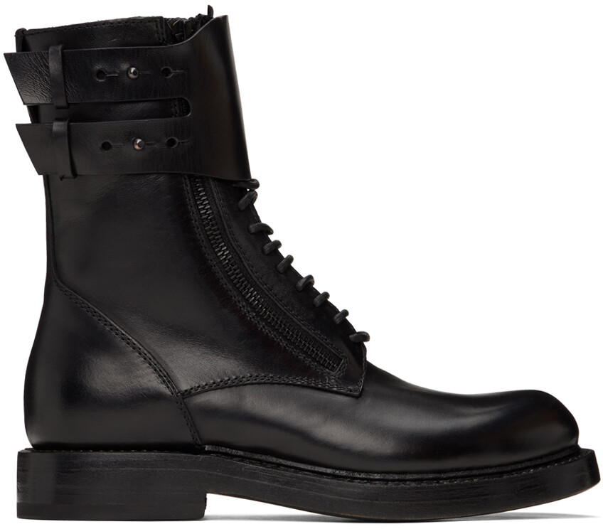 

Черные армейские ботинки Ann Demeulemeester Jeroom