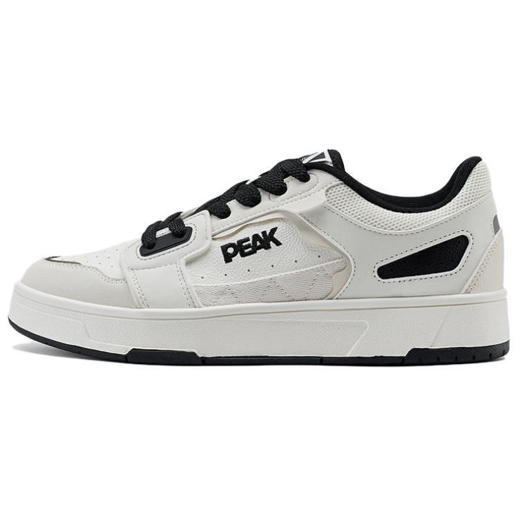 

Кроссовки PEAK Skateboarding Shoes Men Low-top White/Black, белый/черный