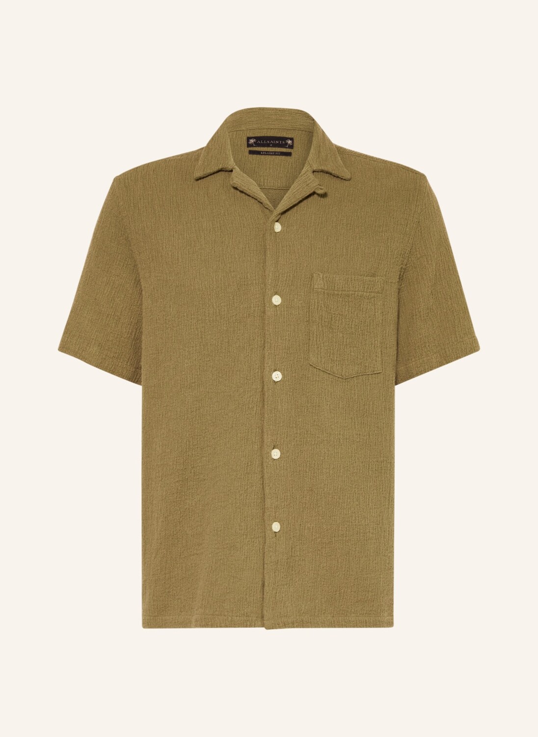 

Рубашка ALLSAINTS EULARIA Relaxed Fit, светло-коричневый