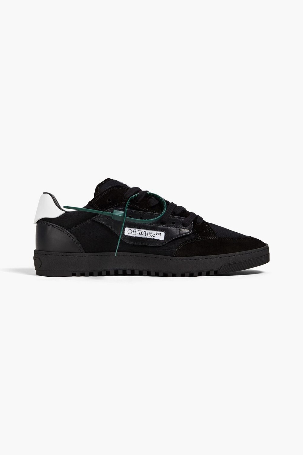 

Кроссовки 5.0 из замши, кожи и парусины Off-White, черный