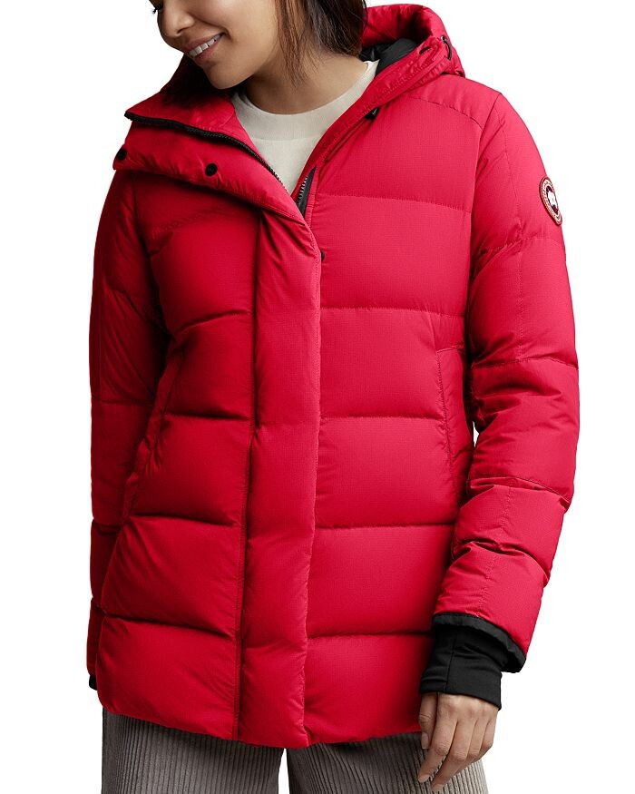 

Короткий пуховик Alliston Packable Canada Goose, Красный