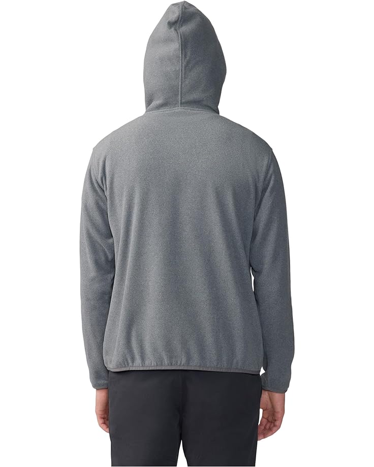 Худи Mountain Hardwear Novelty Microchill Hoodie, цвет Foil Grey Heather толстовка microchill мужская mountain hardwear цвет foil grey heather