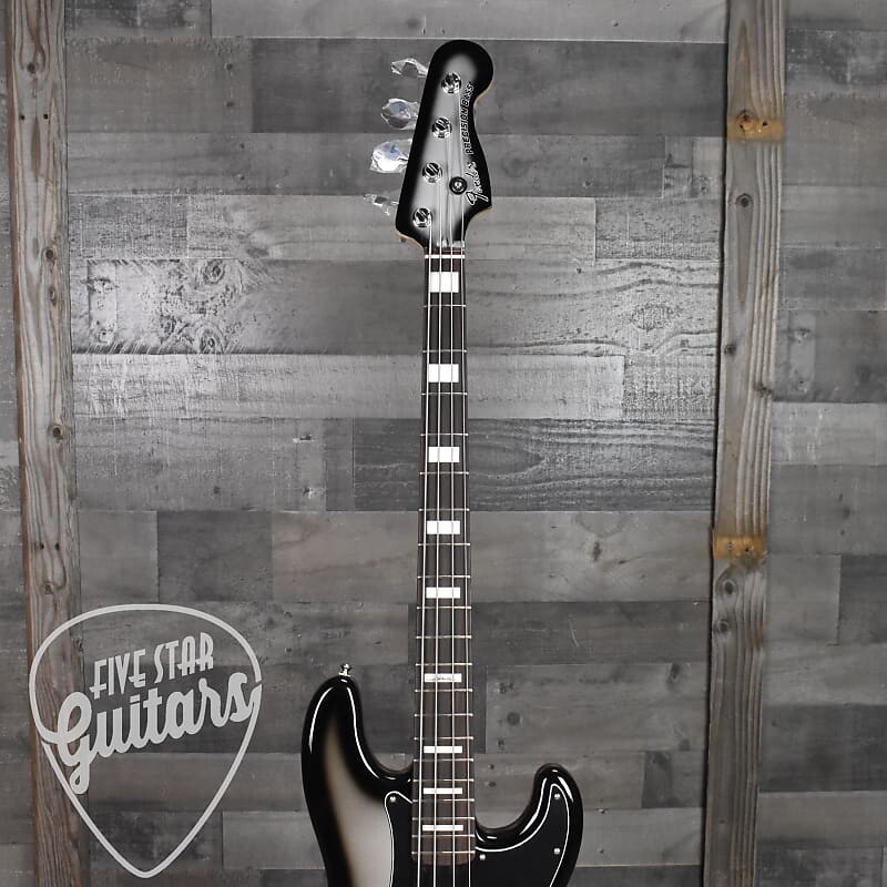 

Басс гитара Fender Troy Sanders Precision Bass, Rosewood Fingerboard - Silverburst with Gig Bag
