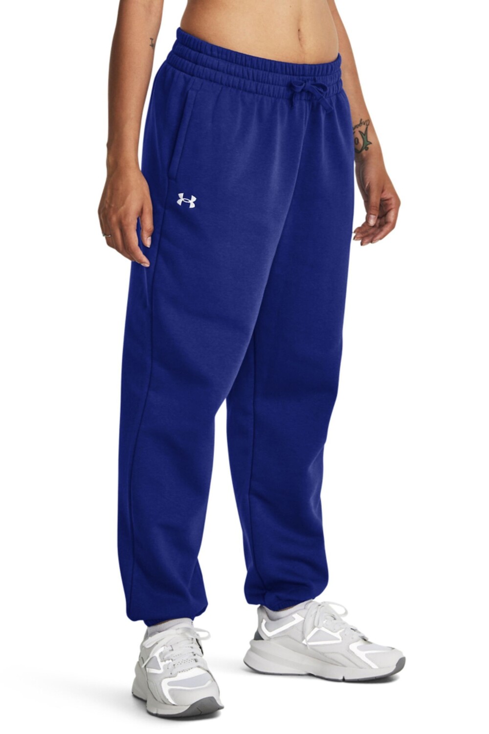 

Синие флисовые джоггеры Rival OS Under Armour, синий