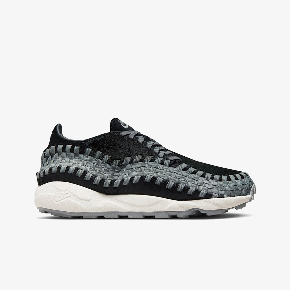 

Кроссовки Air Footscape Woven 'Black and Smoke Grey' Nike, черный