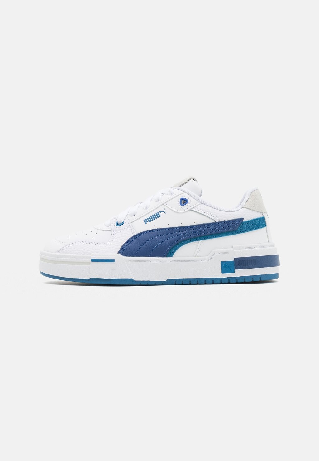 

Кроссовки низкие PRO GLITCH JR UNISEX Puma, цвет white/lake blue/feather gray