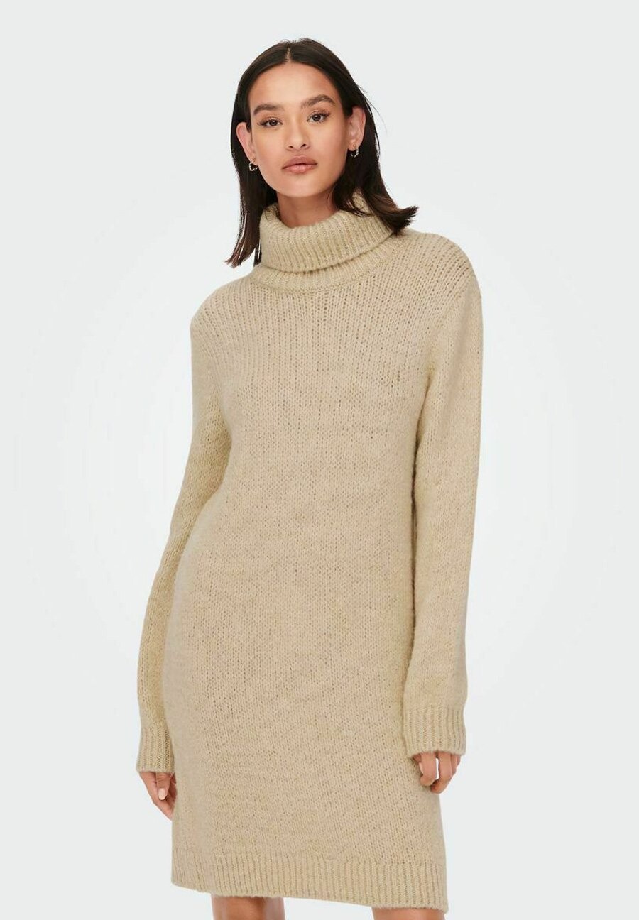 

Платье JDY JDYDINEA SOLID ROLLNECK, цвет tapioca