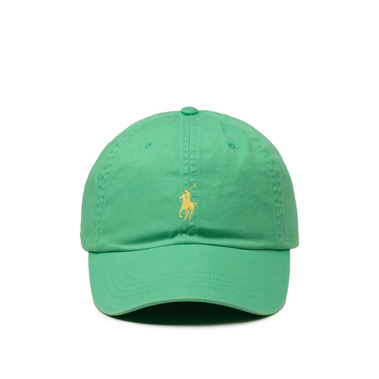 

Бейсболка Cotton Chino Baseball Cap Polo Ralph Lauren, цвет classic kelly