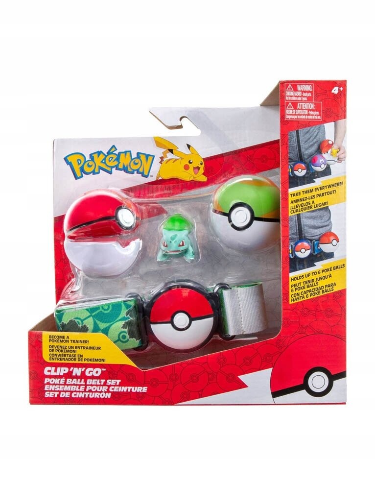 

Pokemon Clip N Go Покебол Бульбазавр