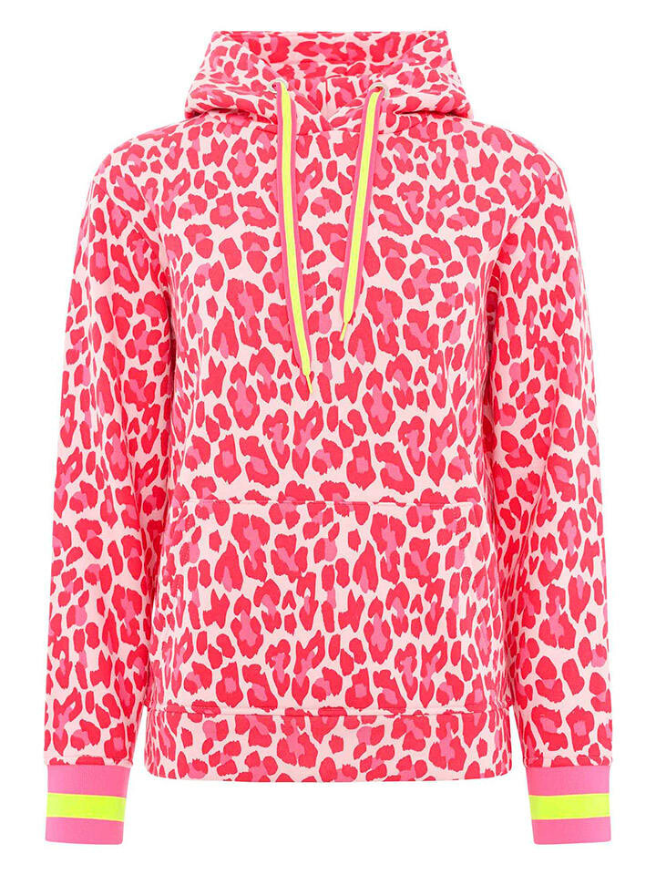 

Худи Zwillingsherz Leo allover Neon Kante, розовый