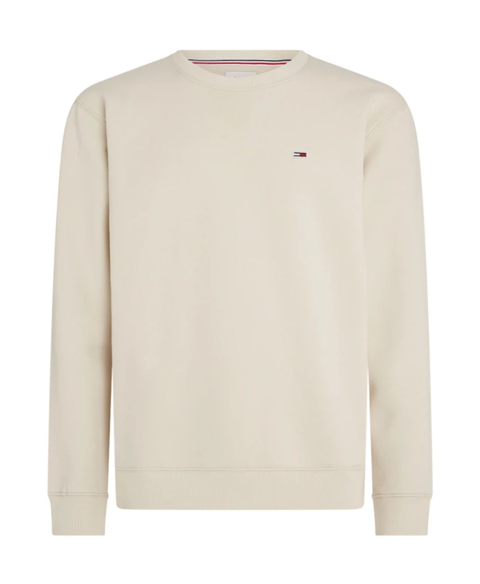 

Обычный флисовый свитер для экипажа Tommy Jeans, бежевый