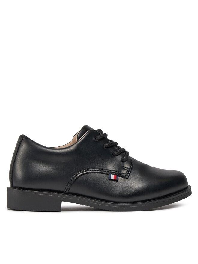 

Полуботинки Low Cut Lace Up Shoe Tommy Hilfiger, черный