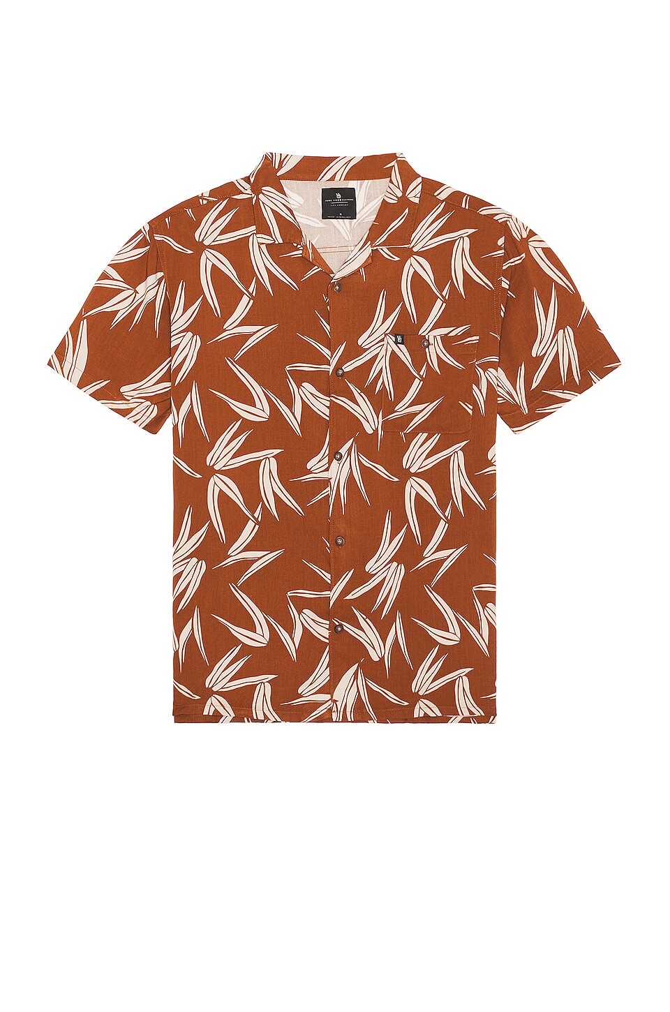 

Рубашка Junk Food Coal Short Sleeve, цвет Monks Robe