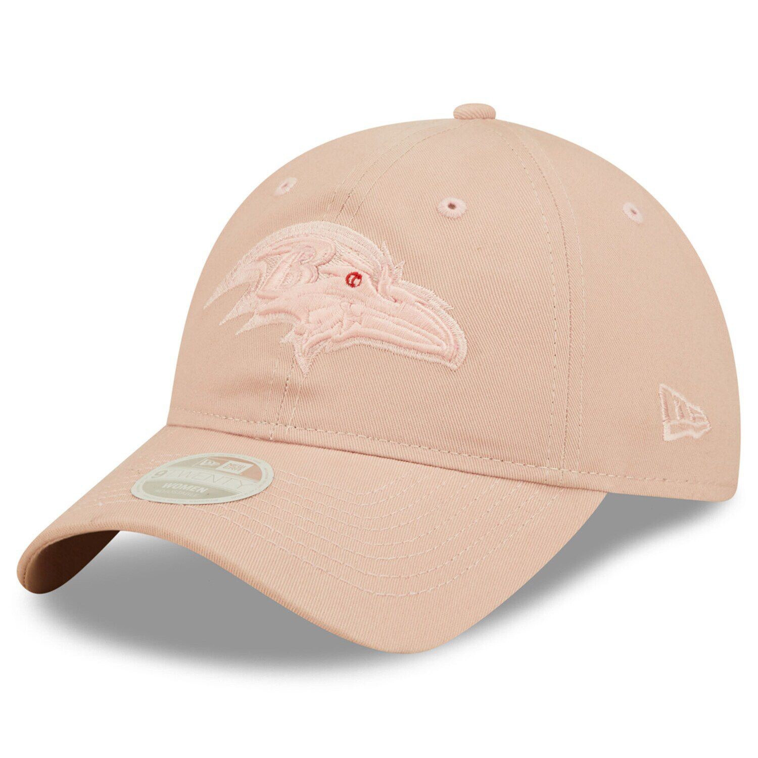 

Женская регулируемая шляпа New Era Pink Baltimore Ravens Core Classic 2.0 в тон 9TWENTY New Era