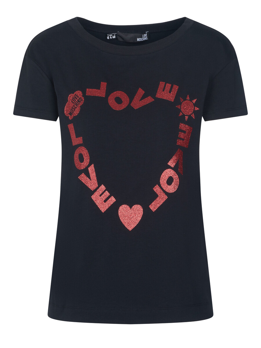 

Топ Love Moschino, черный