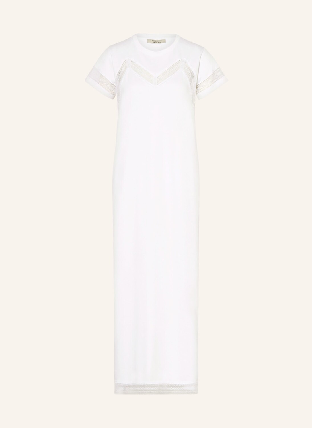 

Платье ALLSAINTS ANNA mit Spitze, белый