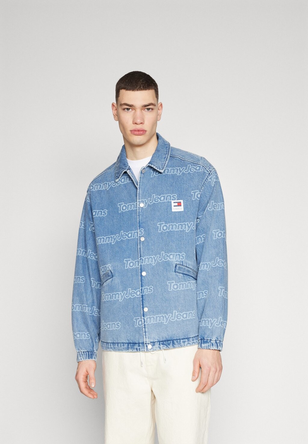 

Джинсовая куртка Tommy Jeans, синий деним
