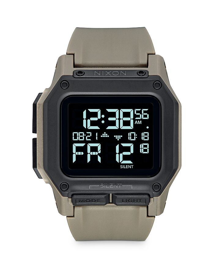 

Зеленые часы Regulus, 44 мм x 46 мм Nixon