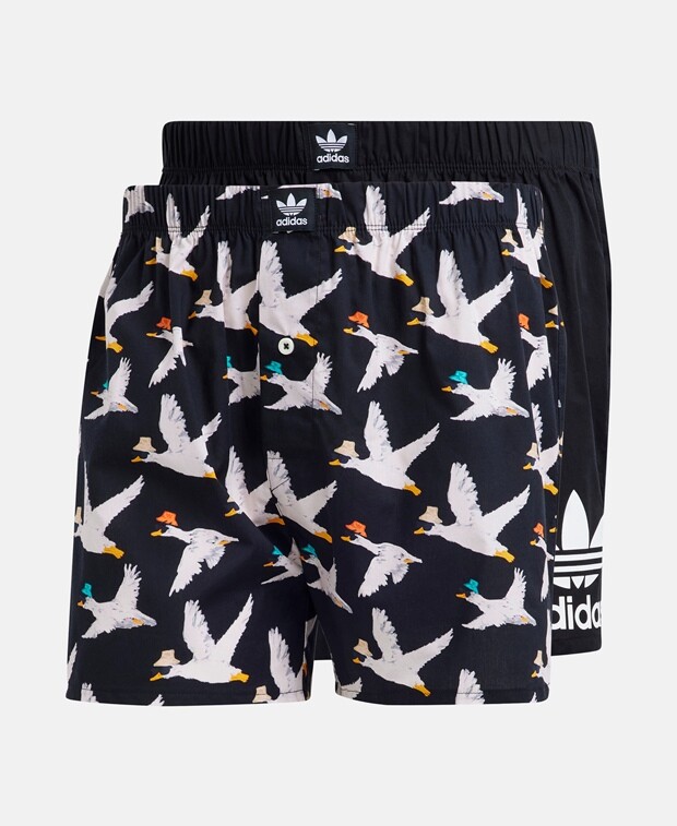 

Шорты-боксеры, 2 шт. adidas Originals, черный