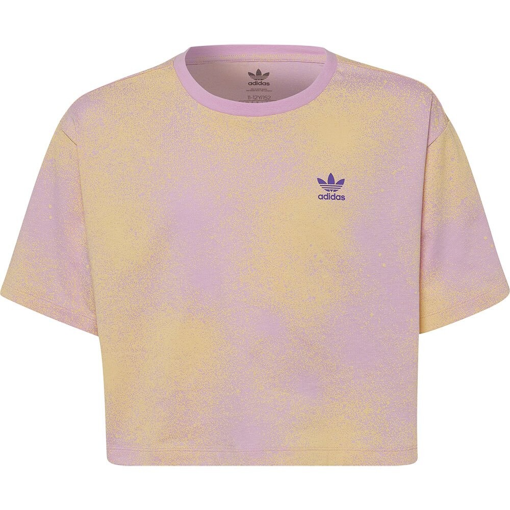 

Футболка adidas Originals Graphic Print Crop, розовый