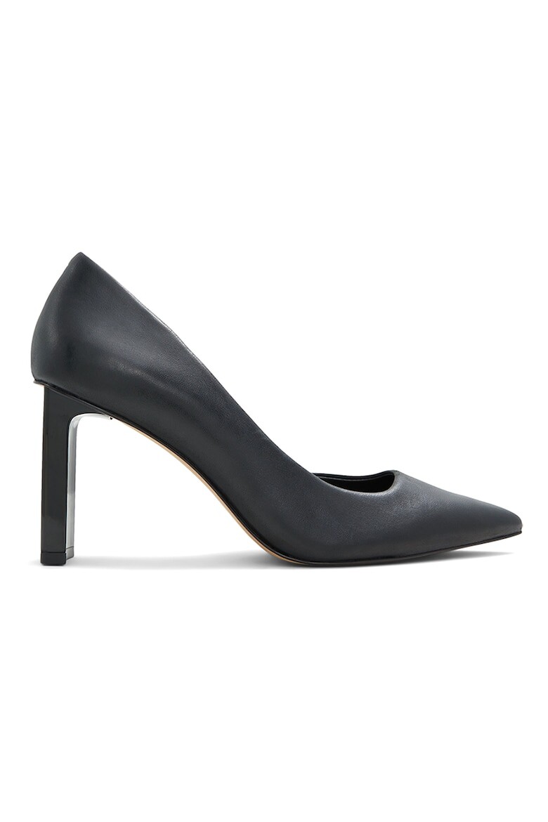 

Кожаные туфли Ligowan D'Orsay с острым носком Aldo, черный
