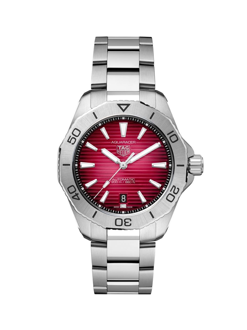 

Часы-браслет Aquaracer Professional 200 из нержавеющей стали/40 мм TAG Heuer