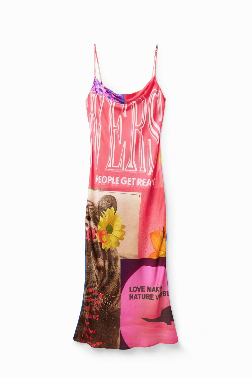 

Летнее платье Desigual, смешанные цвета