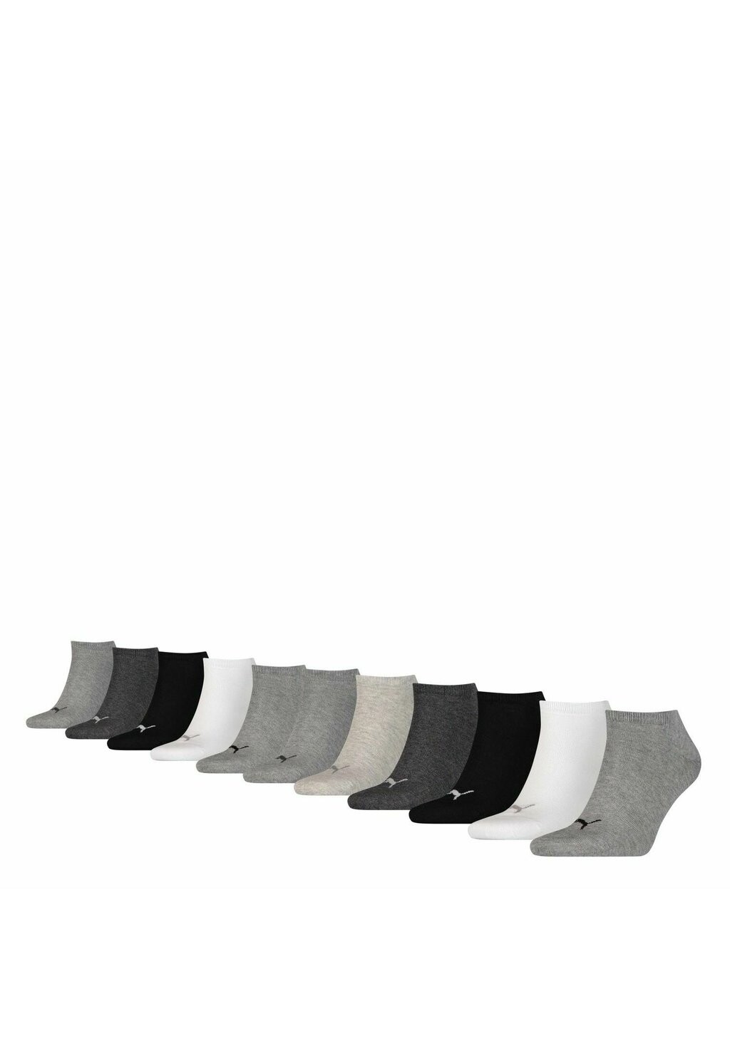 

Носки 11 PACK Puma, цвет grey combo