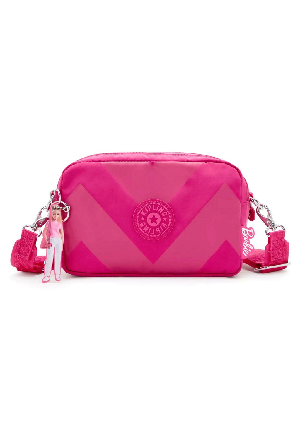 Сумка через плечо MILDA X BARBIE, Kipling, цвет power pink сумка через плечо aras kipling цвет valentine pink