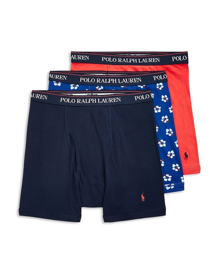 

Хлопковые трусы-боксеры классической посадки, упаковка из 3 шт. Polo Ralph Lauren
