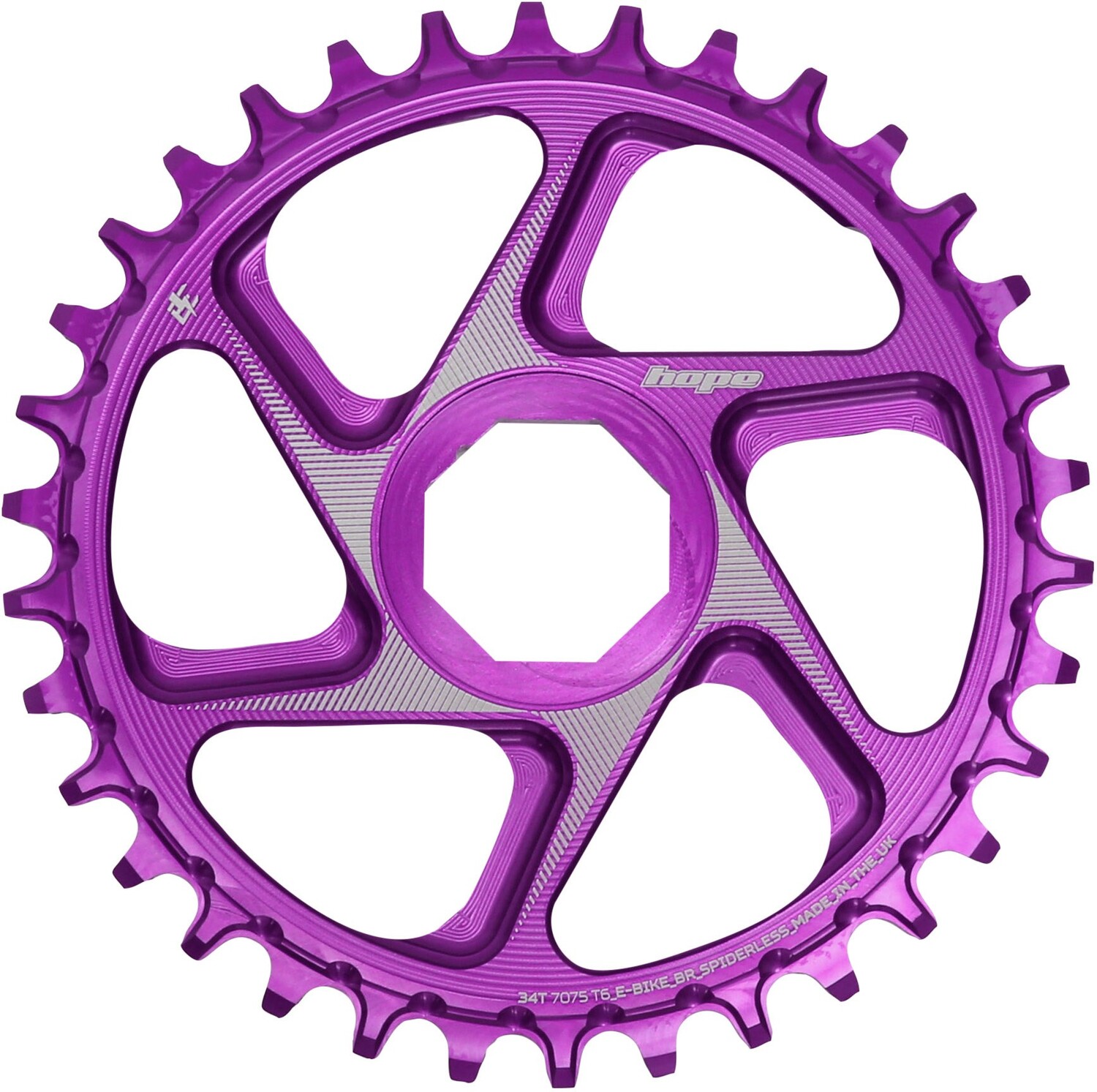 

Звездочка Brose/Specialized для электровелосипеда Hope, фиолетовый