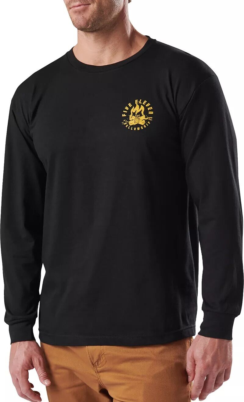 

Мужская футболка с длинным рукавом 5.11 Tactical Fellowship, черный