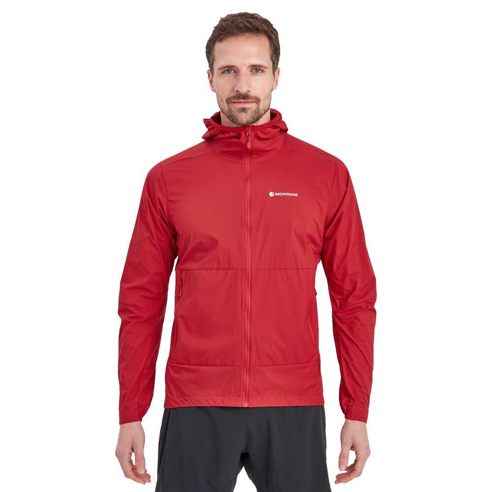 

Худи Montane Feather Lite, красный