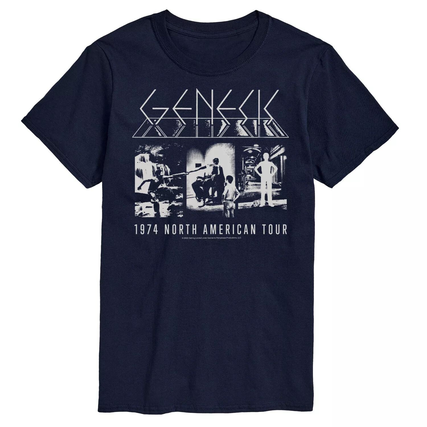 

Мужская футболка Genesis 1974 Tour Licensed Character