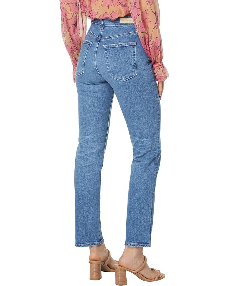 

Джинсы AG Jeans Saige High-Rise Straight in 19 Years Afterglow, цвет 19 Years Afterglow