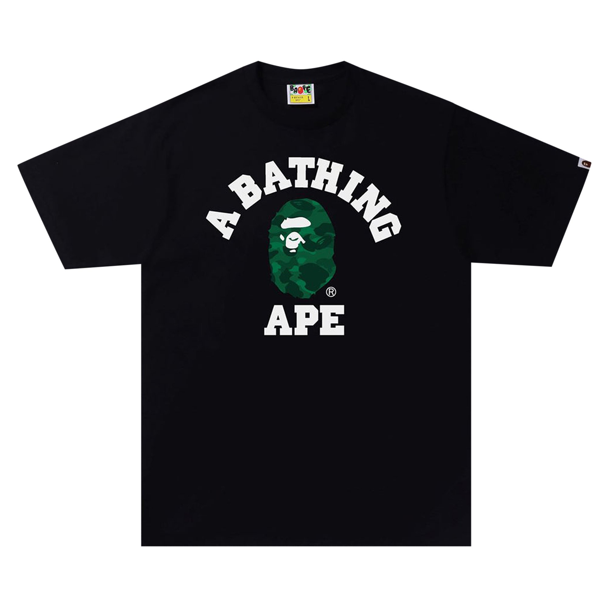 

Футболка BAPE Color Camo, Черный/Зеленый