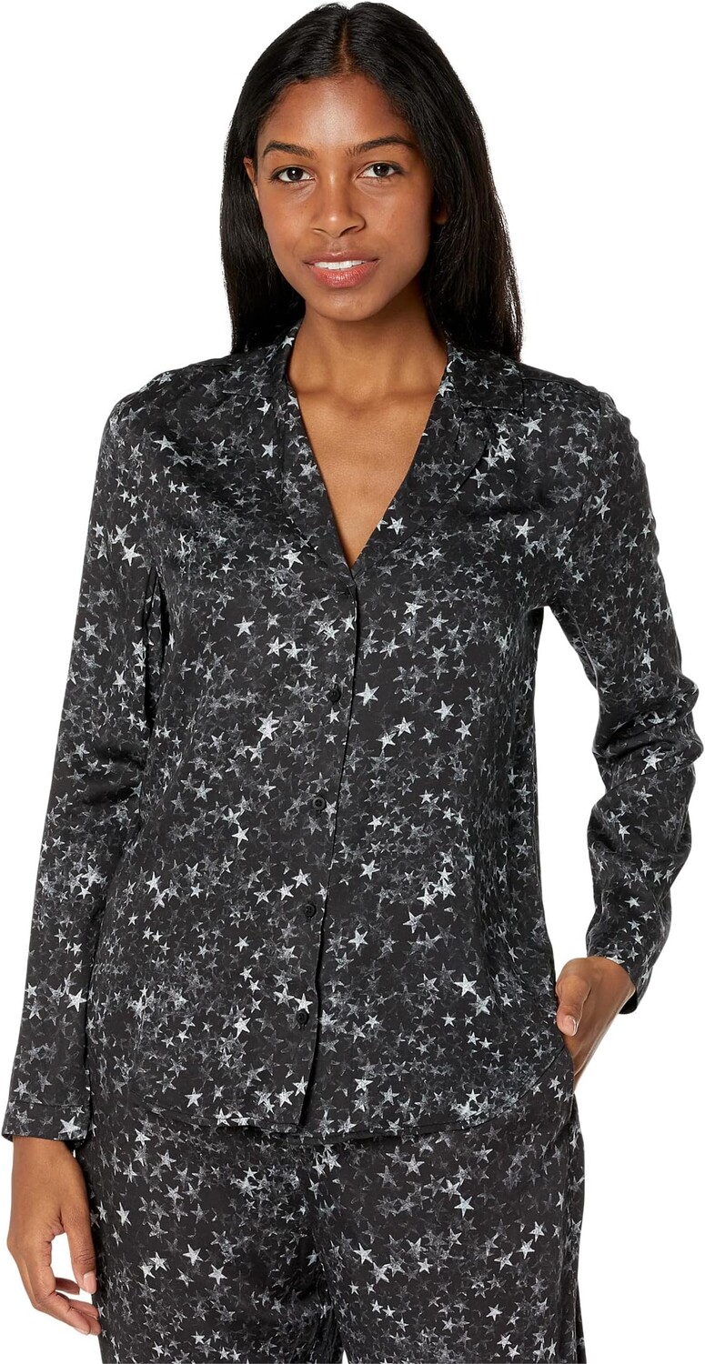 

Рубашка bella dahl Long Sleeve Button-Down, цвет Stardust Print