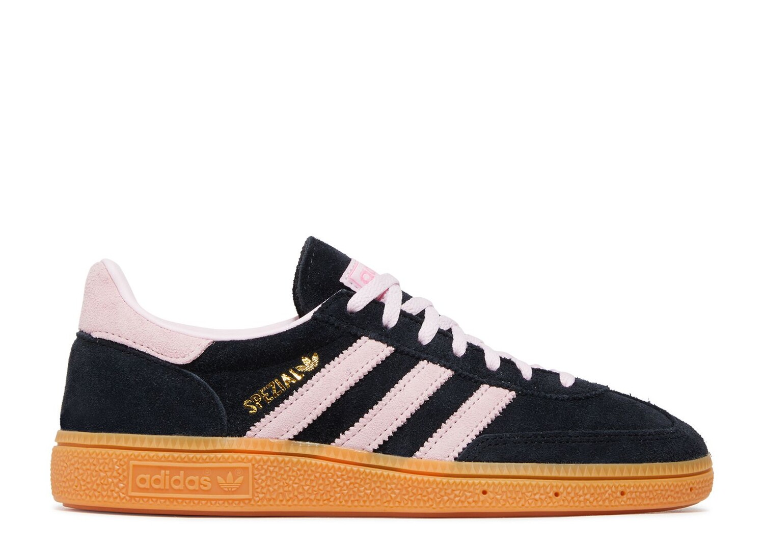 

Кроссовки adidas Wmns Handball Spezial 'Black Clear Pink Gum', черный