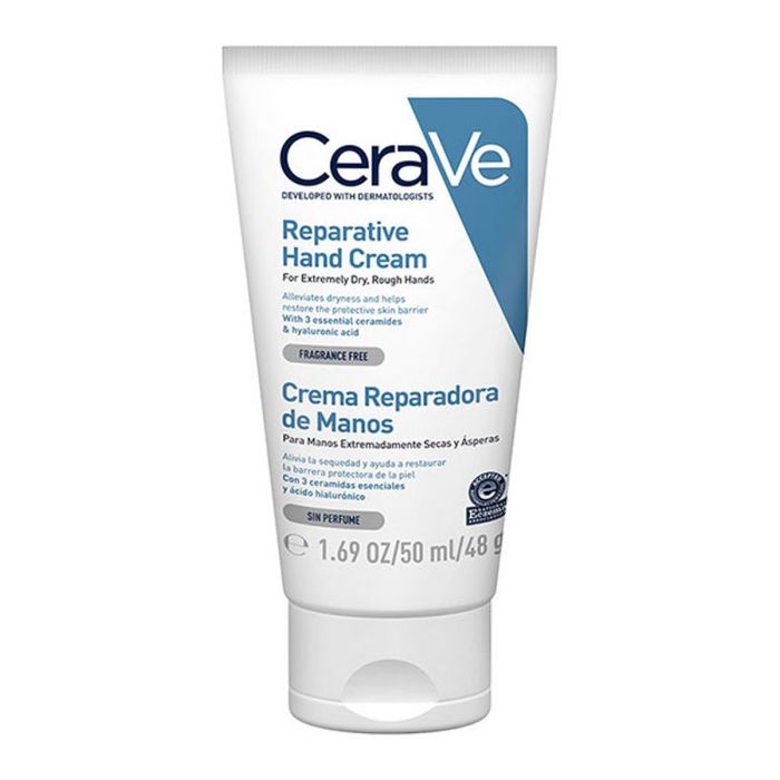 Крем для рук Crema Reparadora de Manos Cerave, 50 ml vaseline hand cream advanced repair 75ml