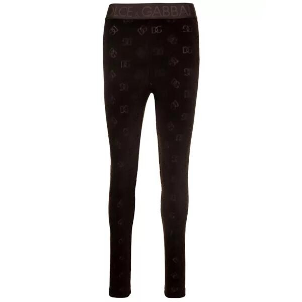 

Брюки dg velvet leggings Dolce&Gabbana, коричневый