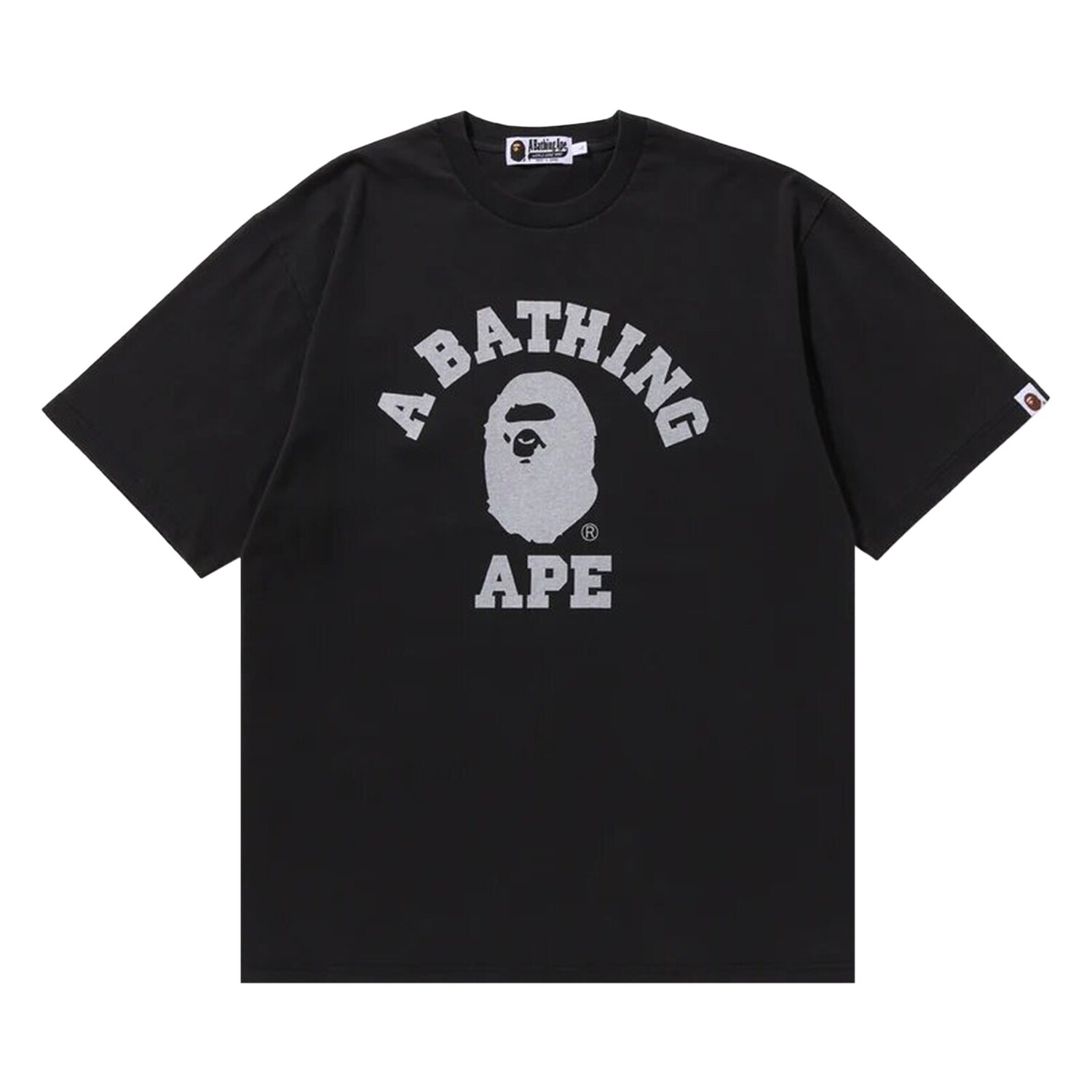 

Футболка BAPE College Overdye, черная, Черный