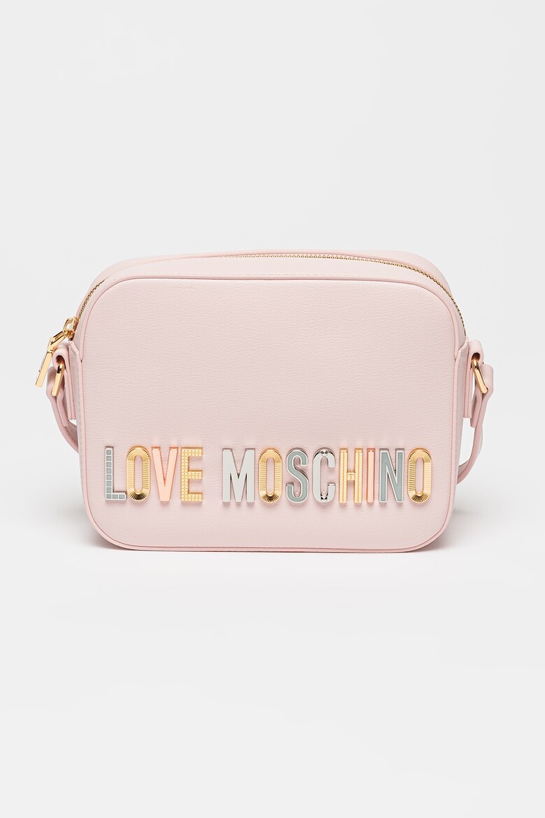 

Сумка с металлическим логотипом Love Moschino, желтый