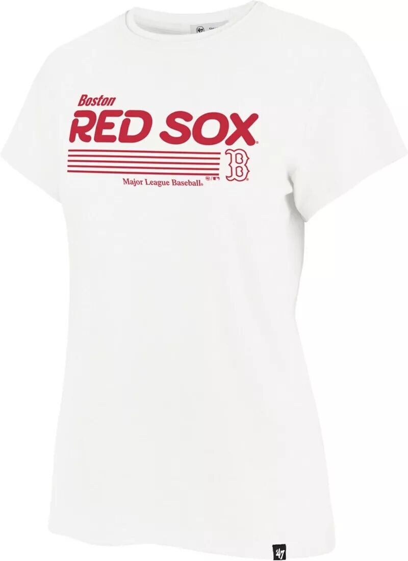 

Женская белая футболка Boston Red Sox '47 Harmonize Franklin