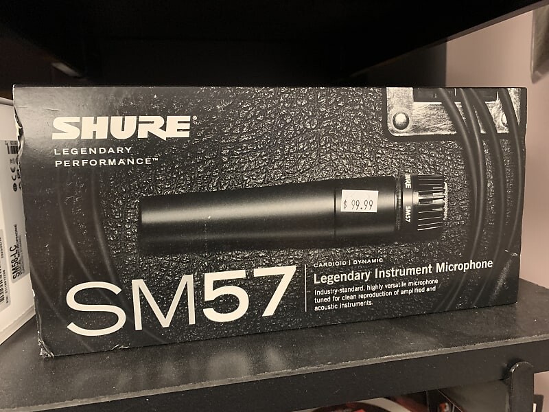 

Микрофон Shure SM57 Cardioid Dynamic Microphone