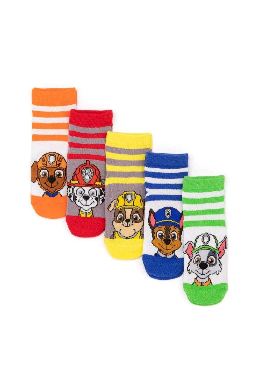 

Носки (5 шт.) Paw Patrol, мультиколор