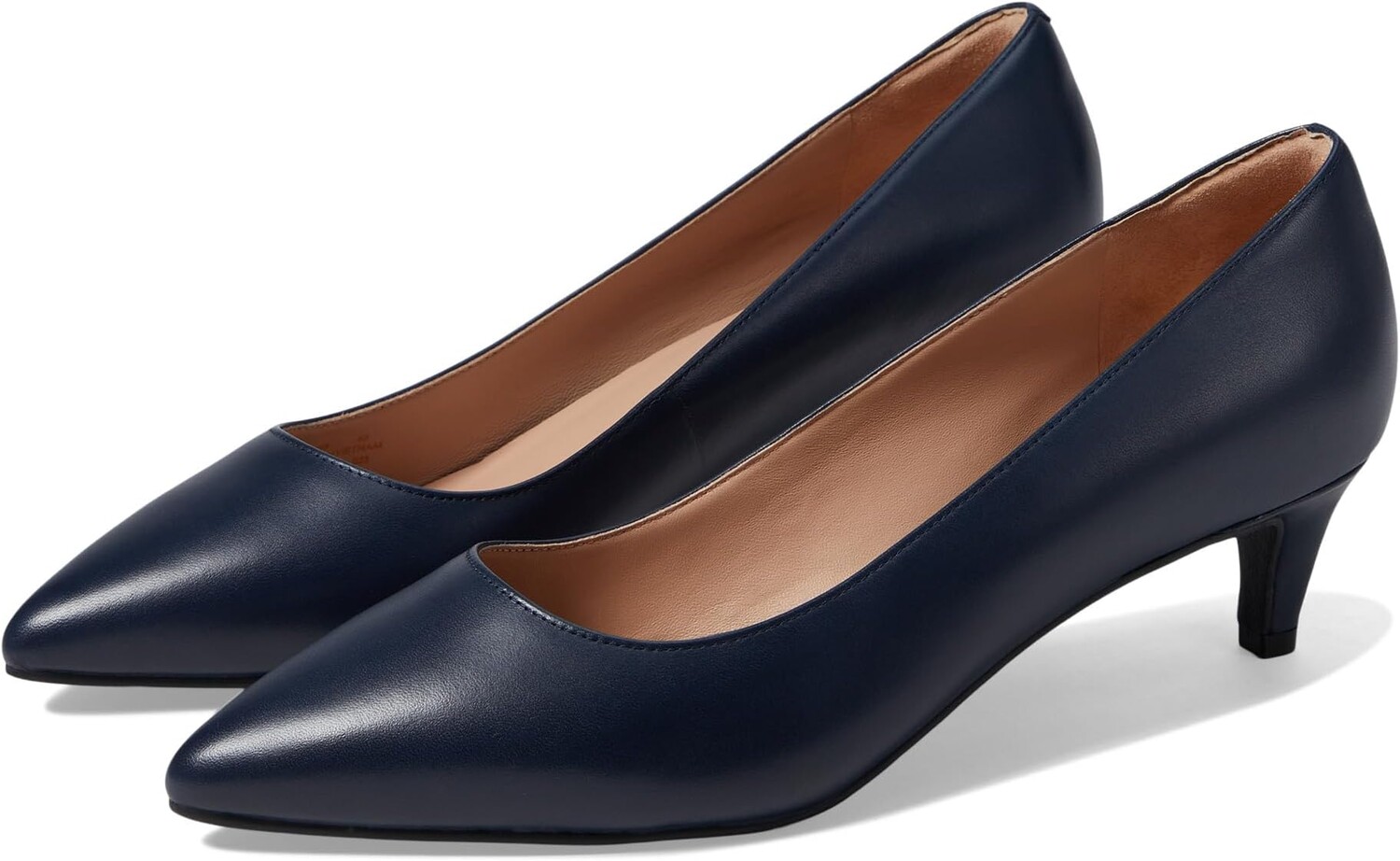 

Туфли Vandam Pump 45 mm Cole Haan, цвет Navy Leather Waterproof