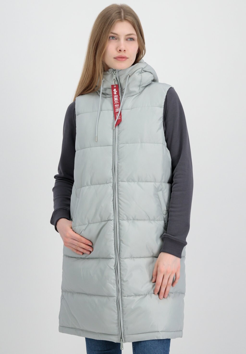 

Жилет Alpha Industries, цвет pastel grey