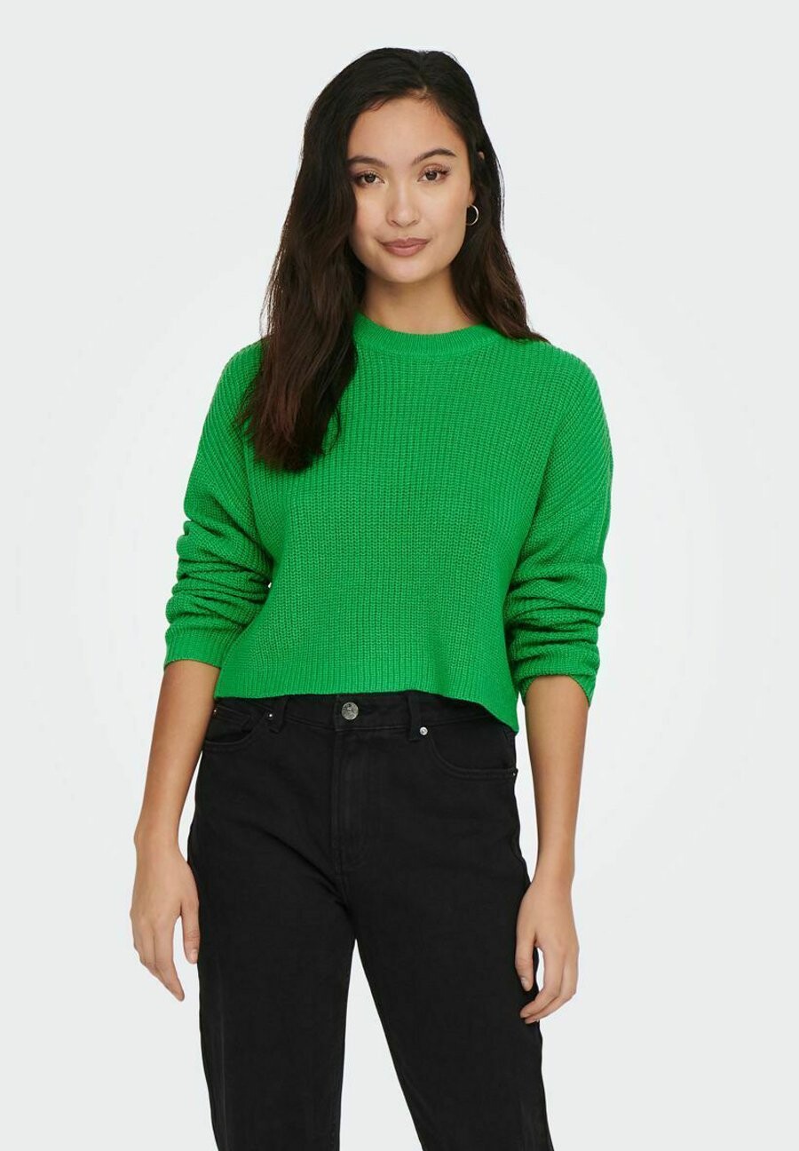 

Свитшот ONLY MALAVI L/S CROPPED NOOS, цвет green bee