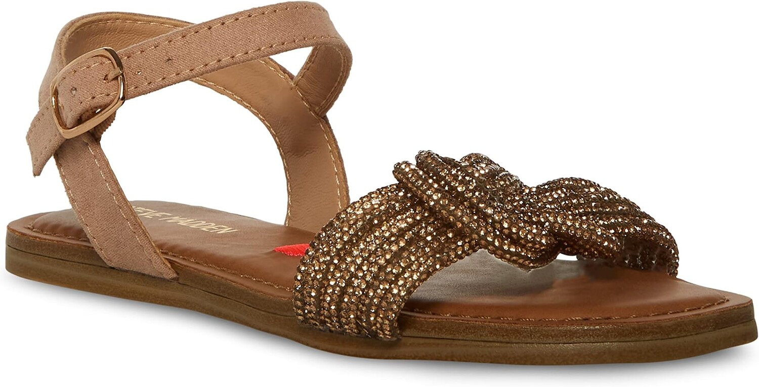 

Сандалии на плоской подошве Adore Steve Madden, бронза